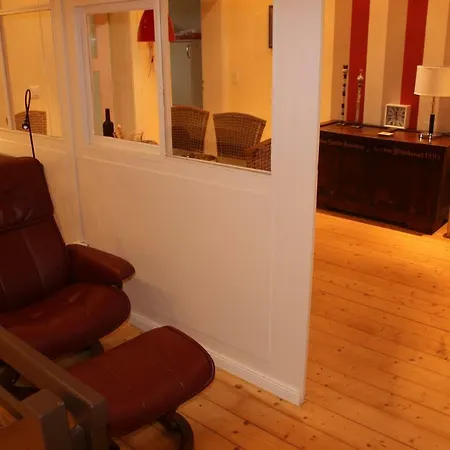 Daire Ferienapartment Alpakas Am Schloss *